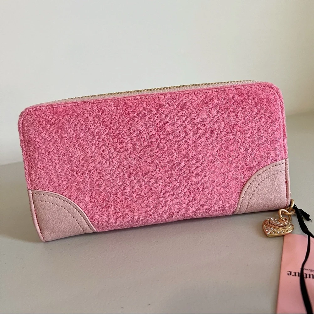 Juicy Couture Pink Diamond “Lovers Club” Large Wallet - Picture 3 of 6